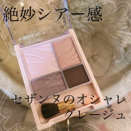 エアリータッチシャドウ/CEZANNE/アイシャドウパレットを使ったクチコミ(1枚目)