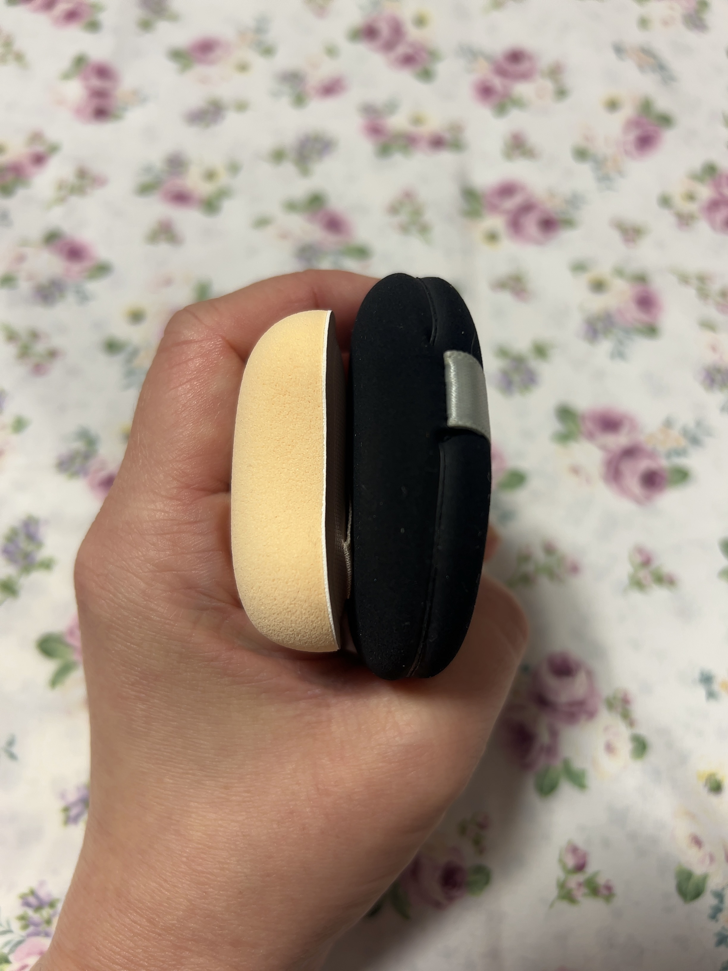 ファンデーションが染みこみにくいパフ/貝印/パフ・スポンジを使ったクチコミ（2枚目）