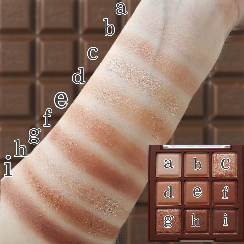 シャドウパレット/dasique/アイシャドウパレットを使ったクチコミ（3枚目）