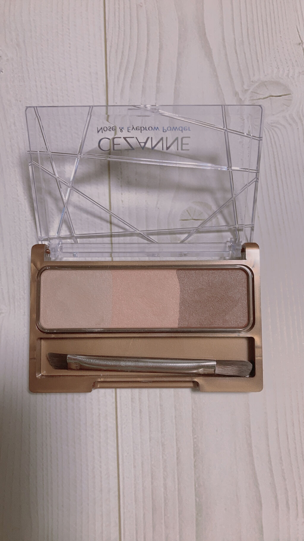 ノーズ＆アイブロウパウダー/CEZANNE/パウダーアイブロウを使ったクチコミ（2枚目）