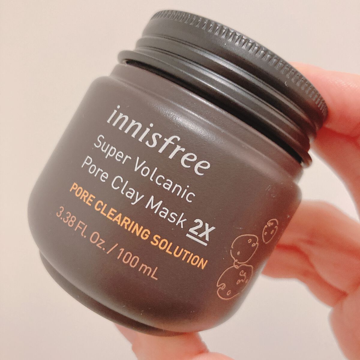 スーパーヴォルカニック　ポア　クレイマスク/innisfree/洗い流すパック・マスクを使ったクチコミ（1枚目）