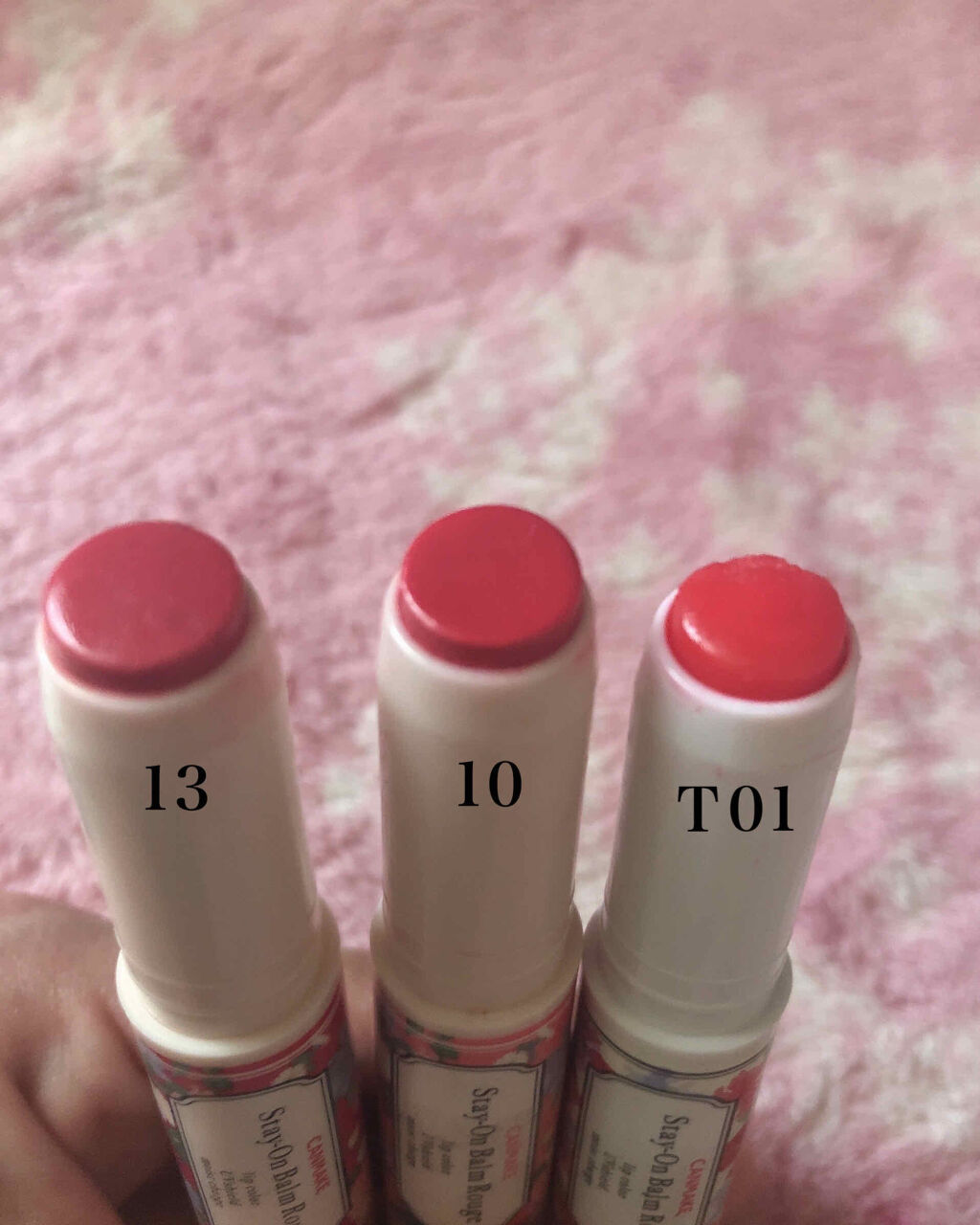 ステイオンバームルージュ/キャンメイク/口紅を使ったクチコミ（2枚目）