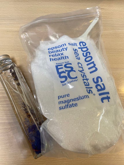 シークリスタルス エプソムソルト オリジナル/sea crystals/無機塩系入浴剤を使ったクチコミ(2枚目)