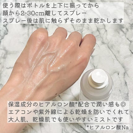 パワーマグネットセッティングスプレー/i’m meme/フィックスミストを使ったクチコミ(5枚目)