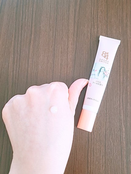 8x4 アロマスイッチ 涼感ネックジェル パリスブーケの香り/8x4/デオドラント・制汗剤を使ったクチコミ(3枚目)