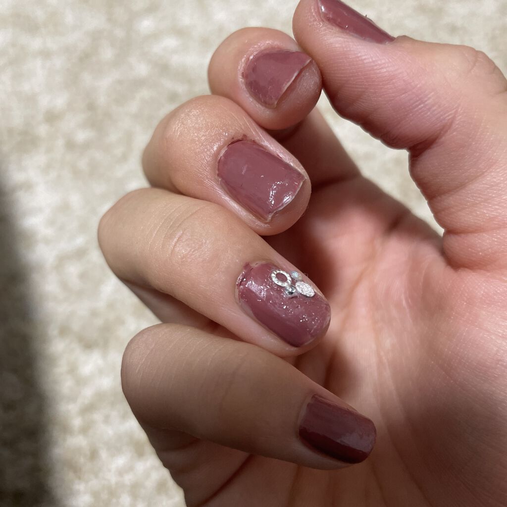 ウィンマックス ネイルケアシリーズ ジェルルックトップコート/DAISO/ネイルトップコートを使ったクチコミ（1枚目）