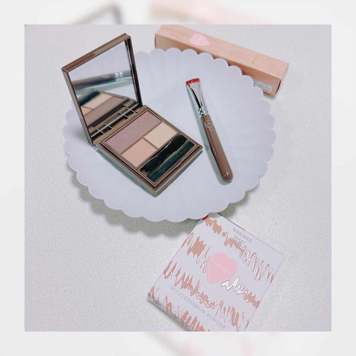 フーミー マルチアイブロウパウダー/WHOMEE/パウダーアイブロウを使ったクチコミ(1枚目)