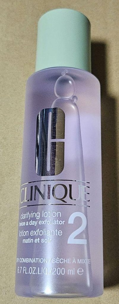 クラリファイング ローション 2 200ml/CLINIQUE/拭き取り化粧水を使ったクチコミ（1枚目）