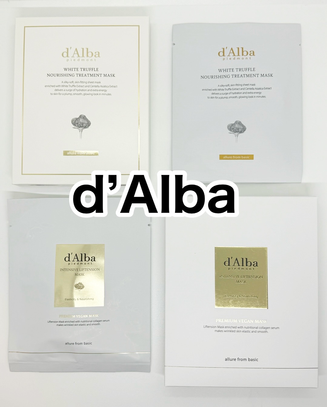 ホワイトトリュフナリシングトリートメントマスク/ダルバ/シートマスク・パックを使ったクチコミ（1枚目）