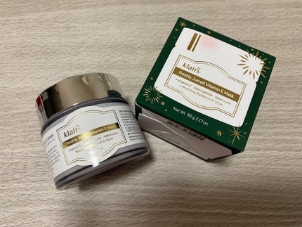 フレッシュリージュースドビタミンEマスク(90g)/Klairs/フェイスクリームを使ったクチコミ(1枚目)