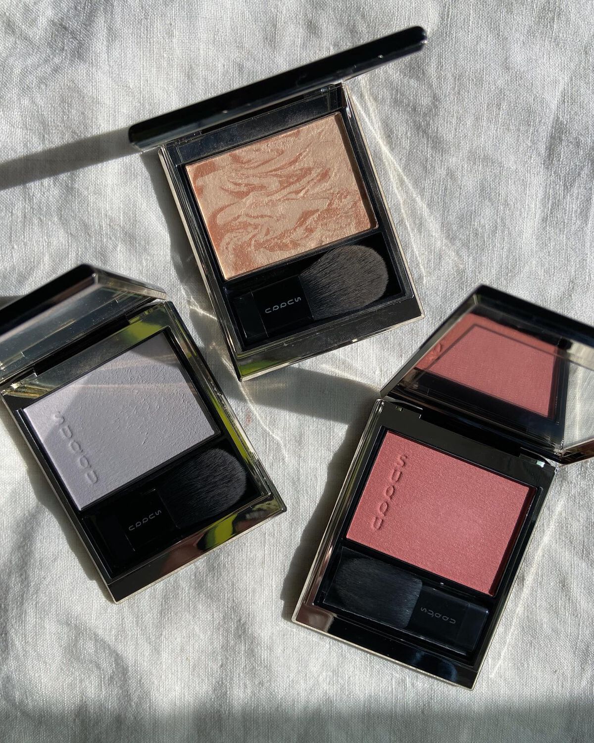 メルティング パウダー ブラッシュ/SUQQU/パウダーチークを使ったクチコミ（3枚目）