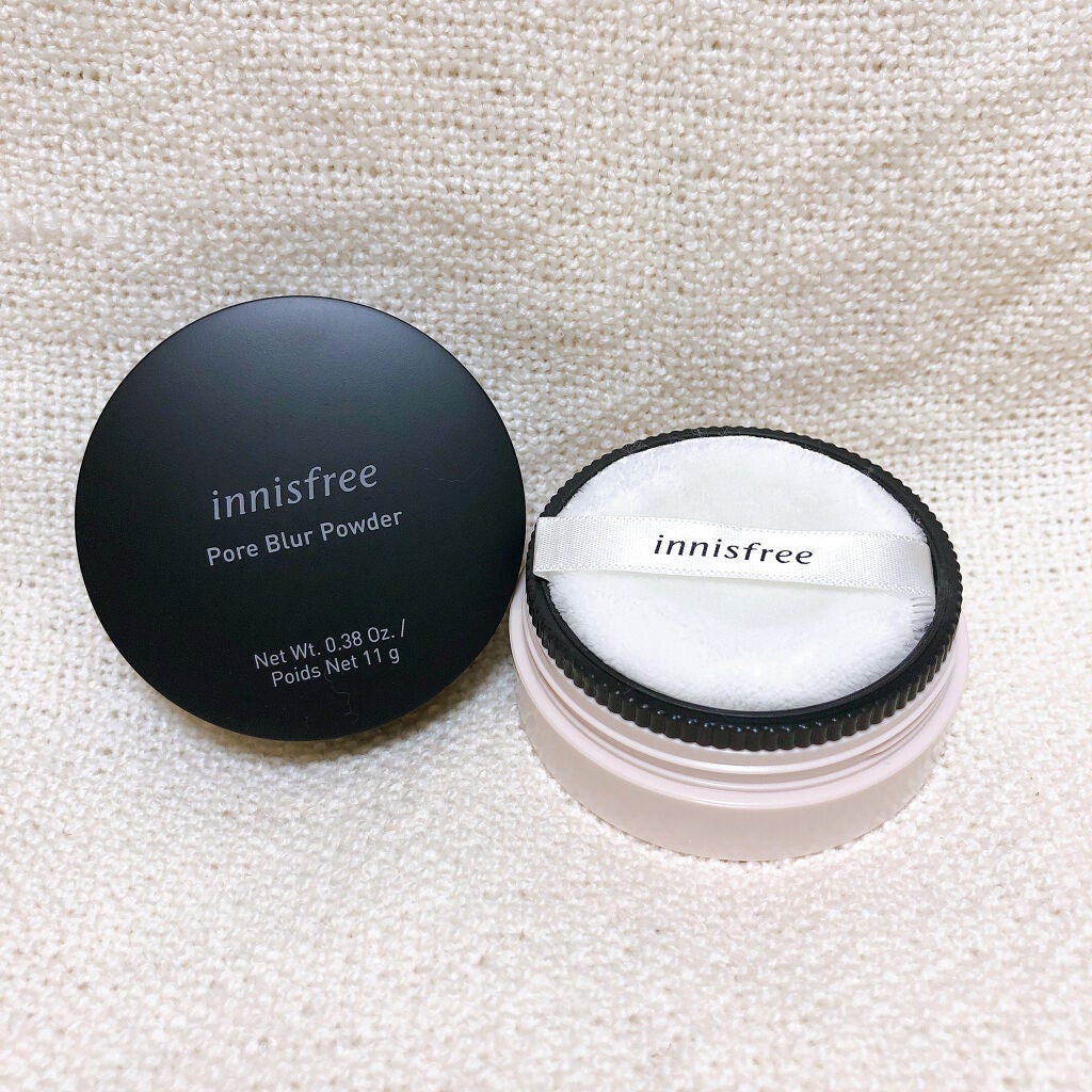 ポアブラー パウダー/innisfree/ルースパウダーを使ったクチコミ(2枚目)
