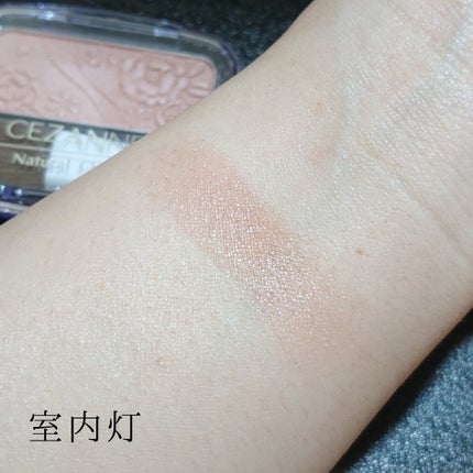 ナチュラル チークN/CEZANNE/パウダーチークを使ったクチコミ(4枚目)