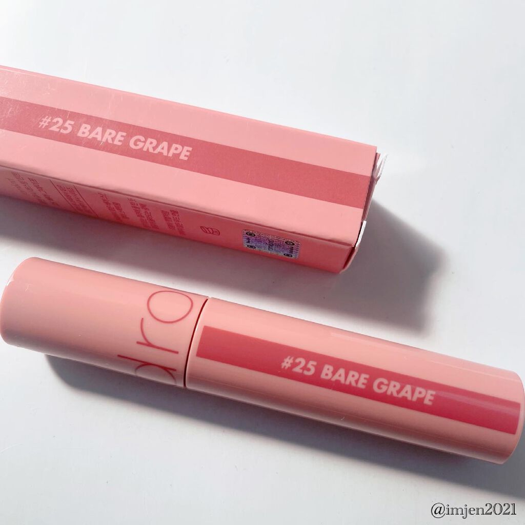 ジューシーラスティングティント/rom&nd/リップティントを使ったクチコミ（2枚目）