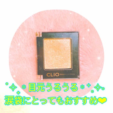 プロ シングル シャドウ/CLIO/シングルアイシャドウを使ったクチコミ（1枚目）