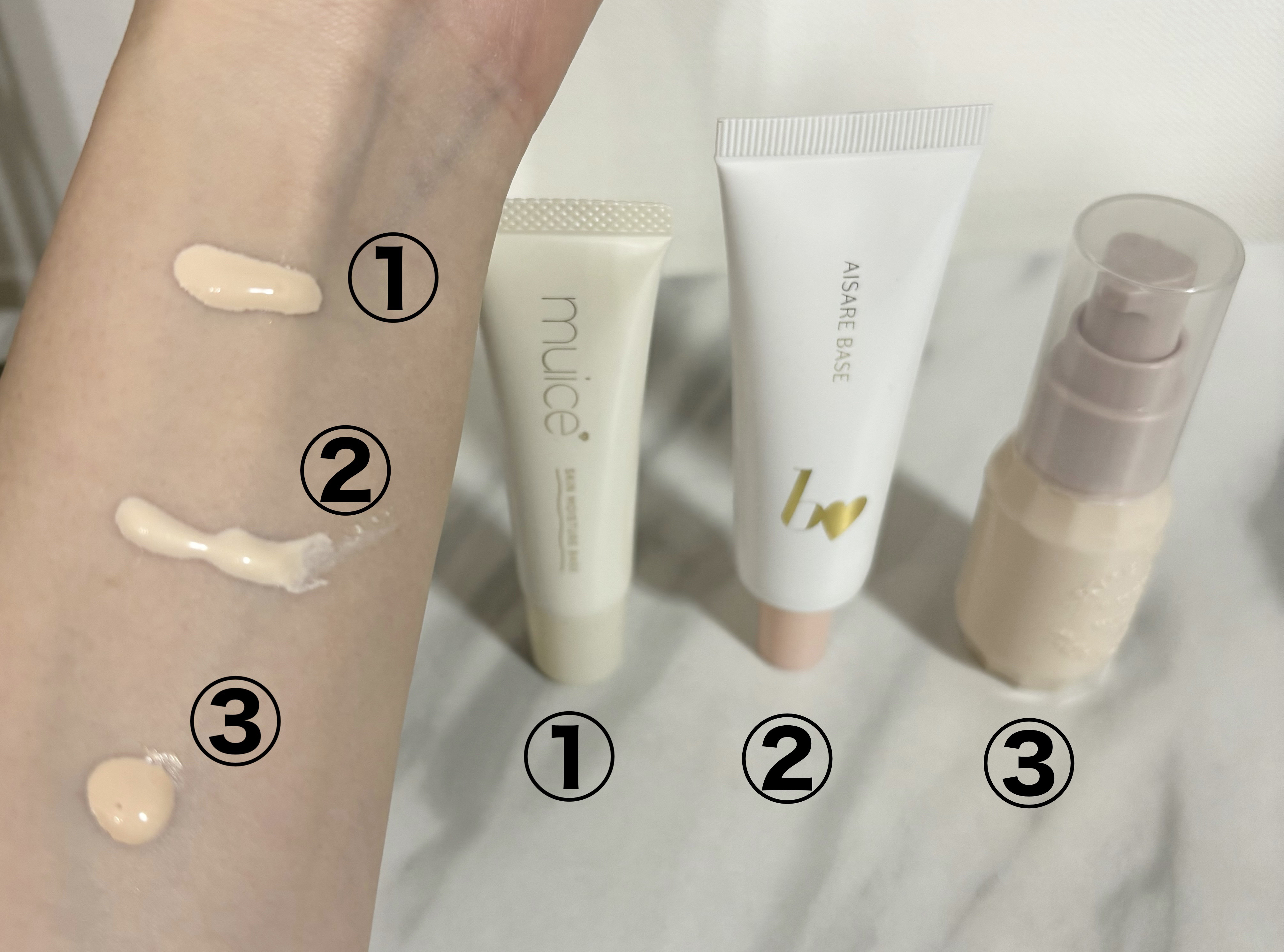 愛されベース/b idol/化粧下地を使ったクチコミ（2枚目）