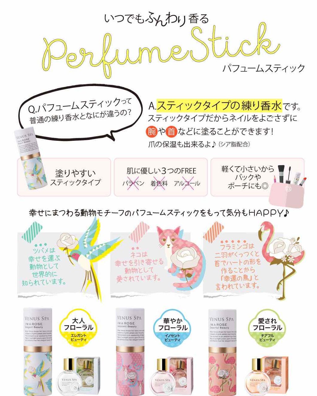 パフュームスティック/ヴィーナススパ/練り香水を使ったクチコミ(3枚目)