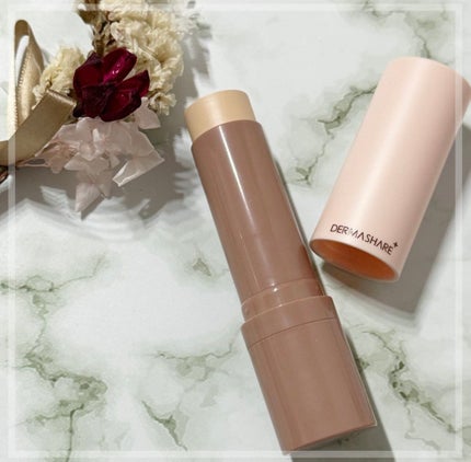 ヴィーガンナチュラルカバースティックファンデーション/DERMASHARE/その他ファンデーションを使ったクチコミ(1枚目)