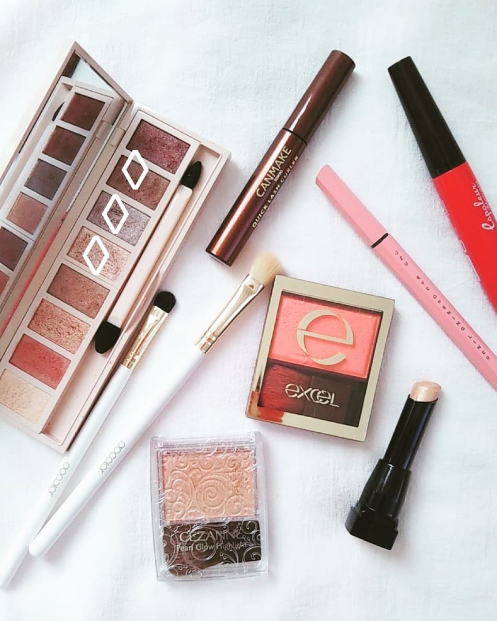 スキニーリッチチーク/excel/パウダーチークを使ったクチコミ（1枚目）