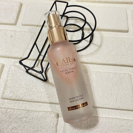 ダルバ ホワイトトリュフバイタルスプレーセラム/ダルバ/ミスト状化粧水を使ったクチコミ(4枚目)