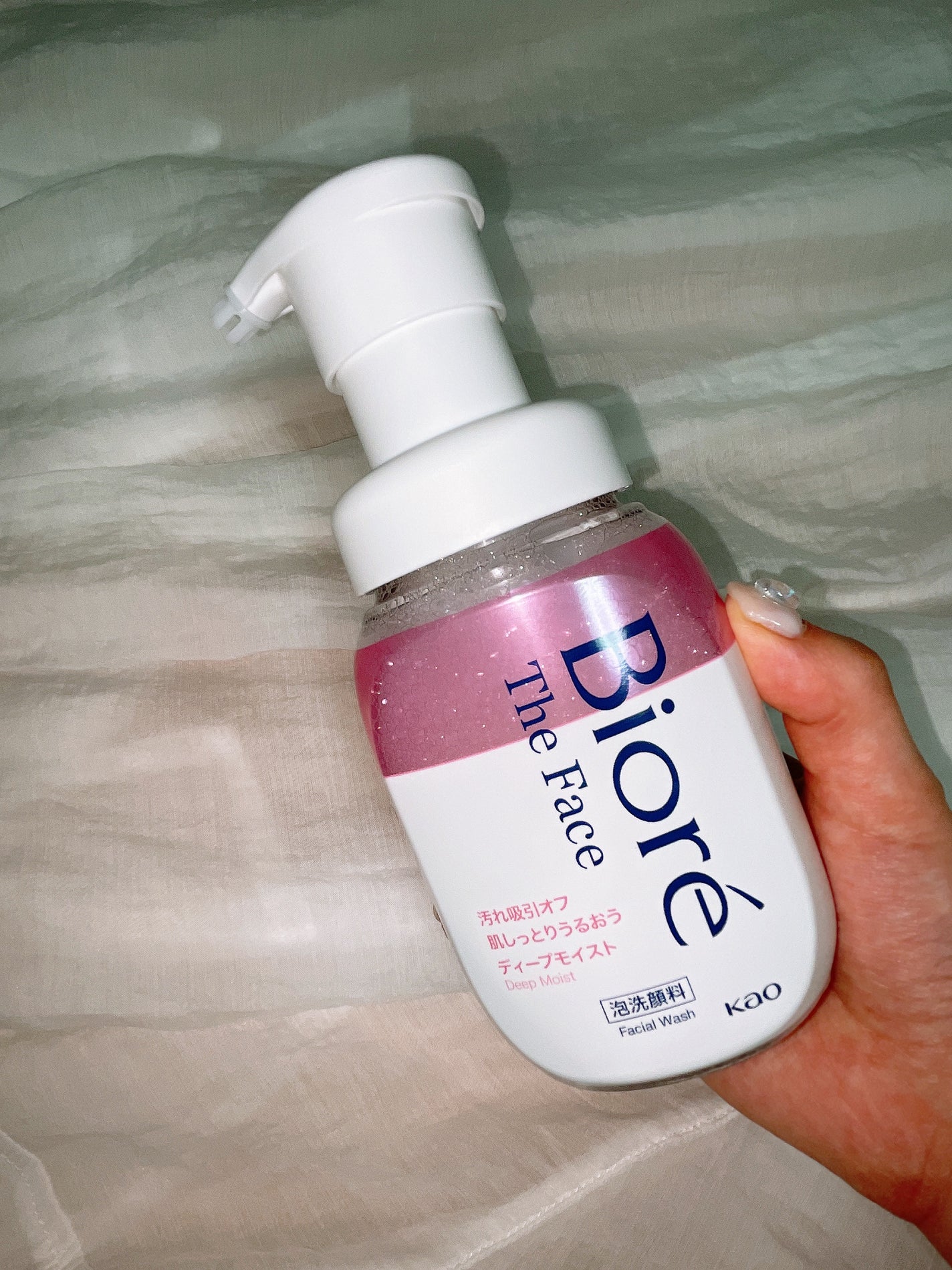 ビオレ ザフェイス 泡洗顔料 ディープモイスト/ビオレ/泡洗顔を使ったクチコミ(7枚目)