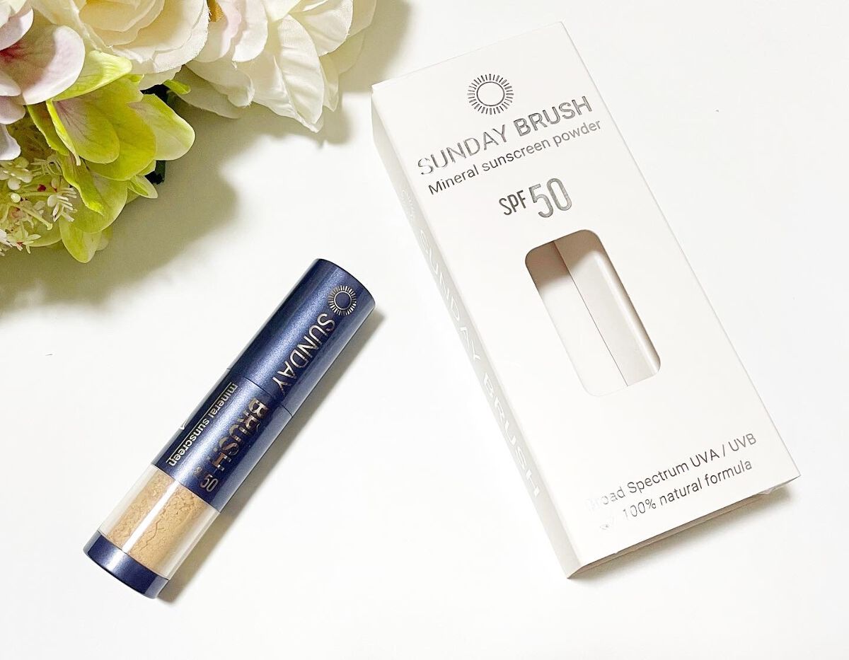 SUNDAY BRUSH /SUNDAY BRUSH/日焼け止めパウダーを使ったクチコミ（2枚目）
