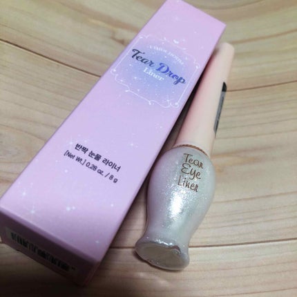 ティアー アイライナー/ETUDE/リキッドアイライナーを使ったクチコミ(1枚目)