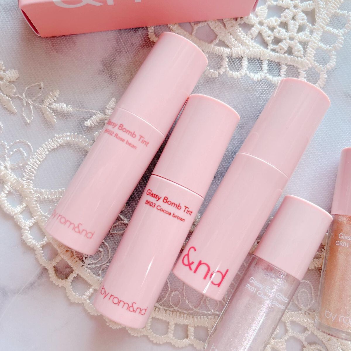 アンドバイロムアンド グラッシーアイグリッター/&nd by rom&nd/グリッターを使ったクチコミ(2枚目)