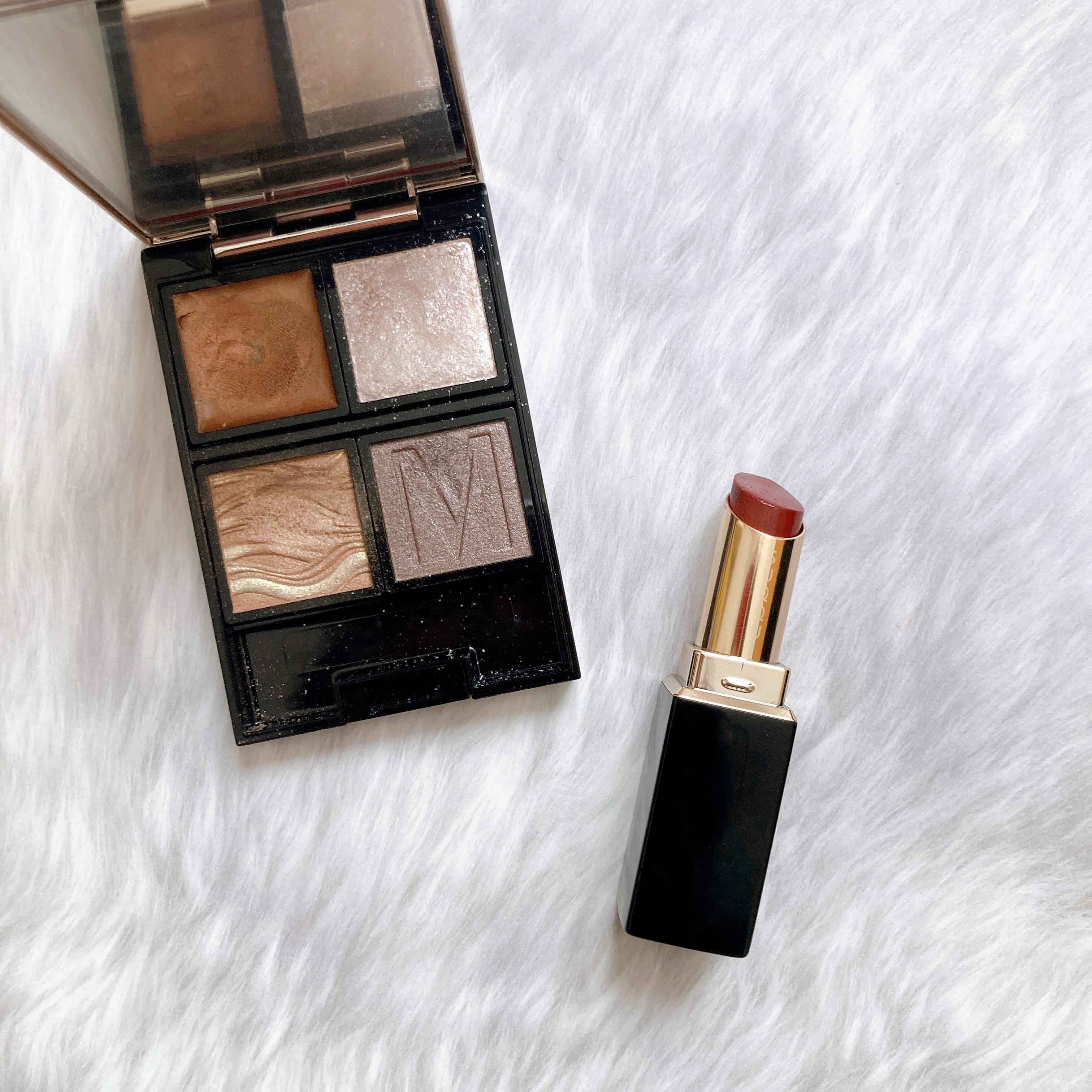 ドラマティックアイカラー (パウダー)/(クリーム)/マキアージュ/アイシャドウパレットを使ったクチコミ（1枚目）