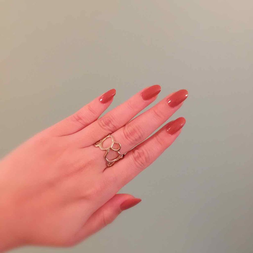 ジーニッシュ No.54 CAMELLIA カメリア/ジーニッシュマニキュア/マニキュアを使ったクチコミ（2枚目）