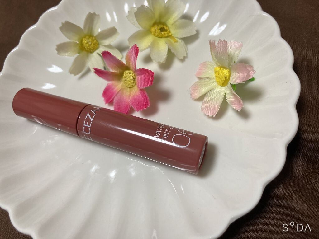 ウォータリーティントリップ/CEZANNE/リップティントを使ったクチコミ（1枚目）