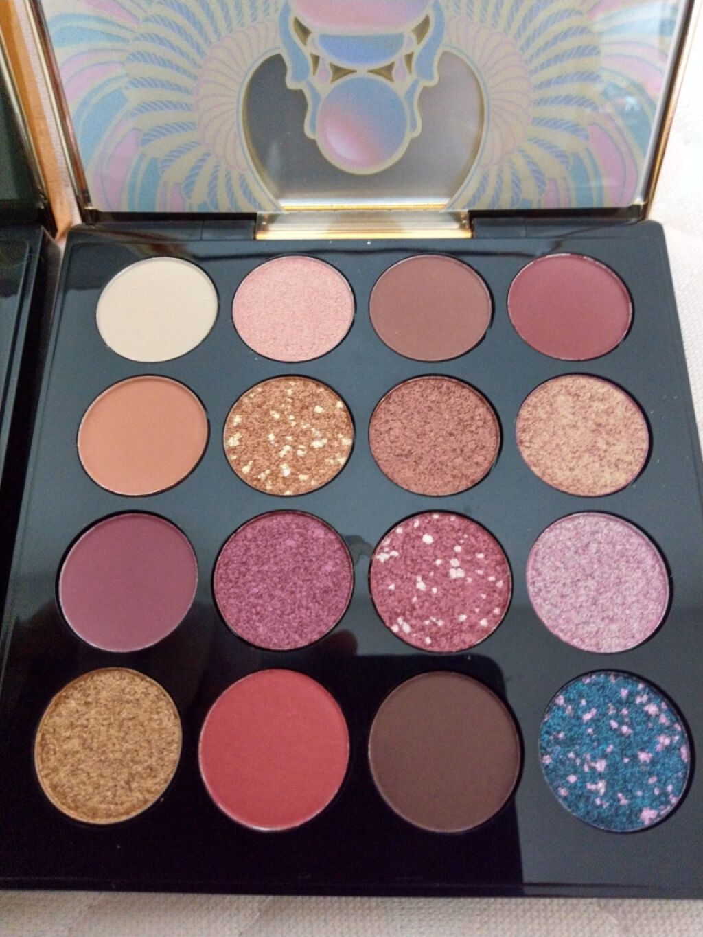 大英博物館 エジプトシリーズ アイシャドウパレット/ZEESEA/アイシャドウパレットを使ったクチコミ(4枚目)