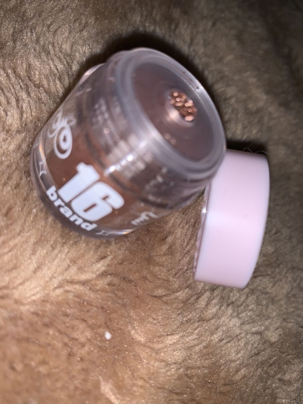 16CANDY ROCK PEAEL POWDER/16BRAND/単色アイシャドウを使ったクチコミ（3枚目）