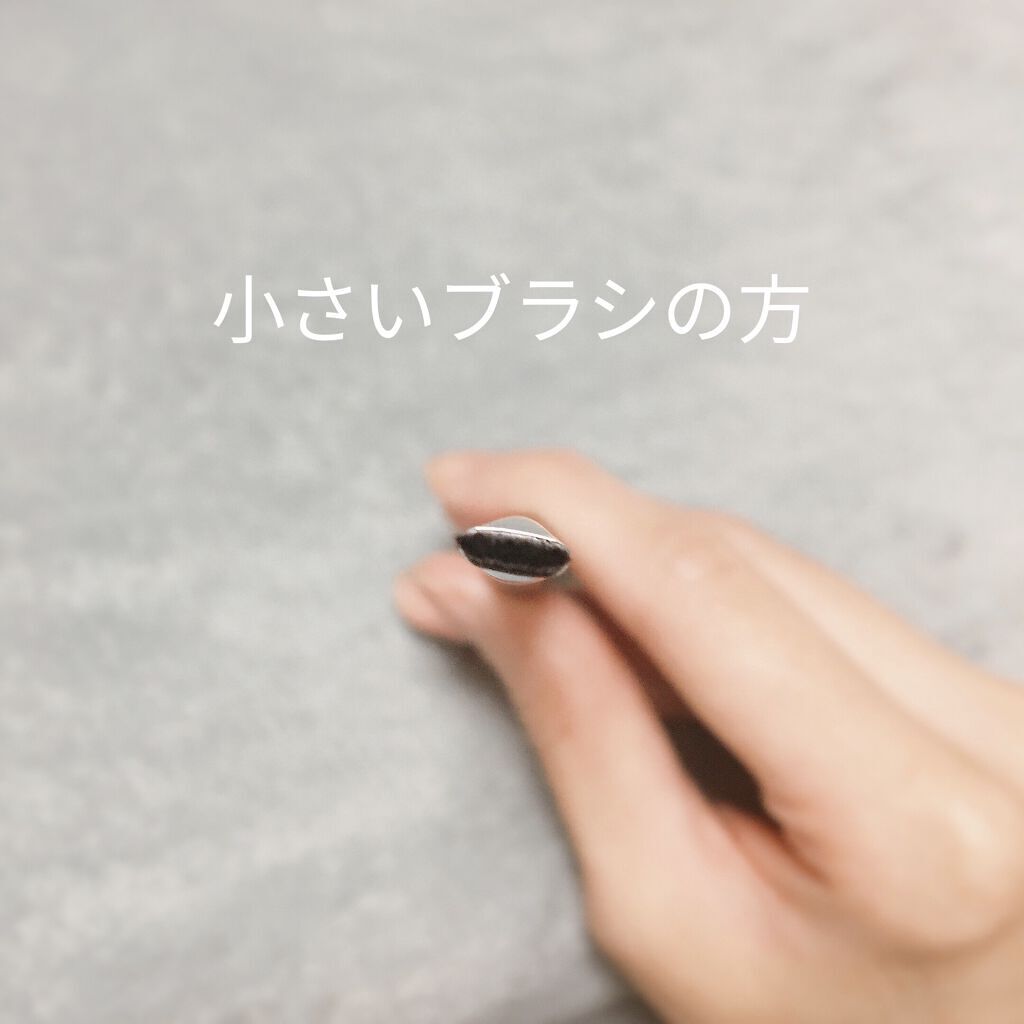 ダブルエンドアイブロウブラシ スマッジタイプ/ロージーローザ/メイクブラシを使ったクチコミ（2枚目）