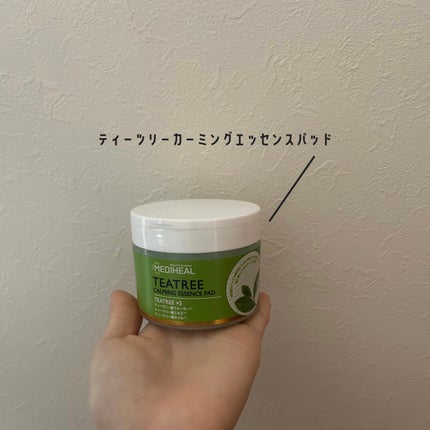 ティーツリーカーミングエッセンスパッド/MEDIHEAL/トナーパッドを使ったクチコミ(1枚目)