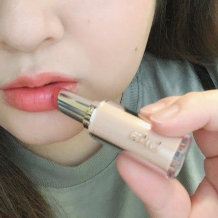 ボンディンググロウリップスティック/Laka/口紅を使ったクチコミ(4枚目)