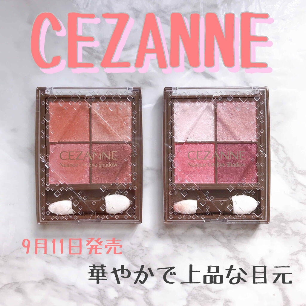 ニュアンスオンアイシャドウ/CEZANNE/アイシャドウパレットを使ったクチコミ（1枚目）