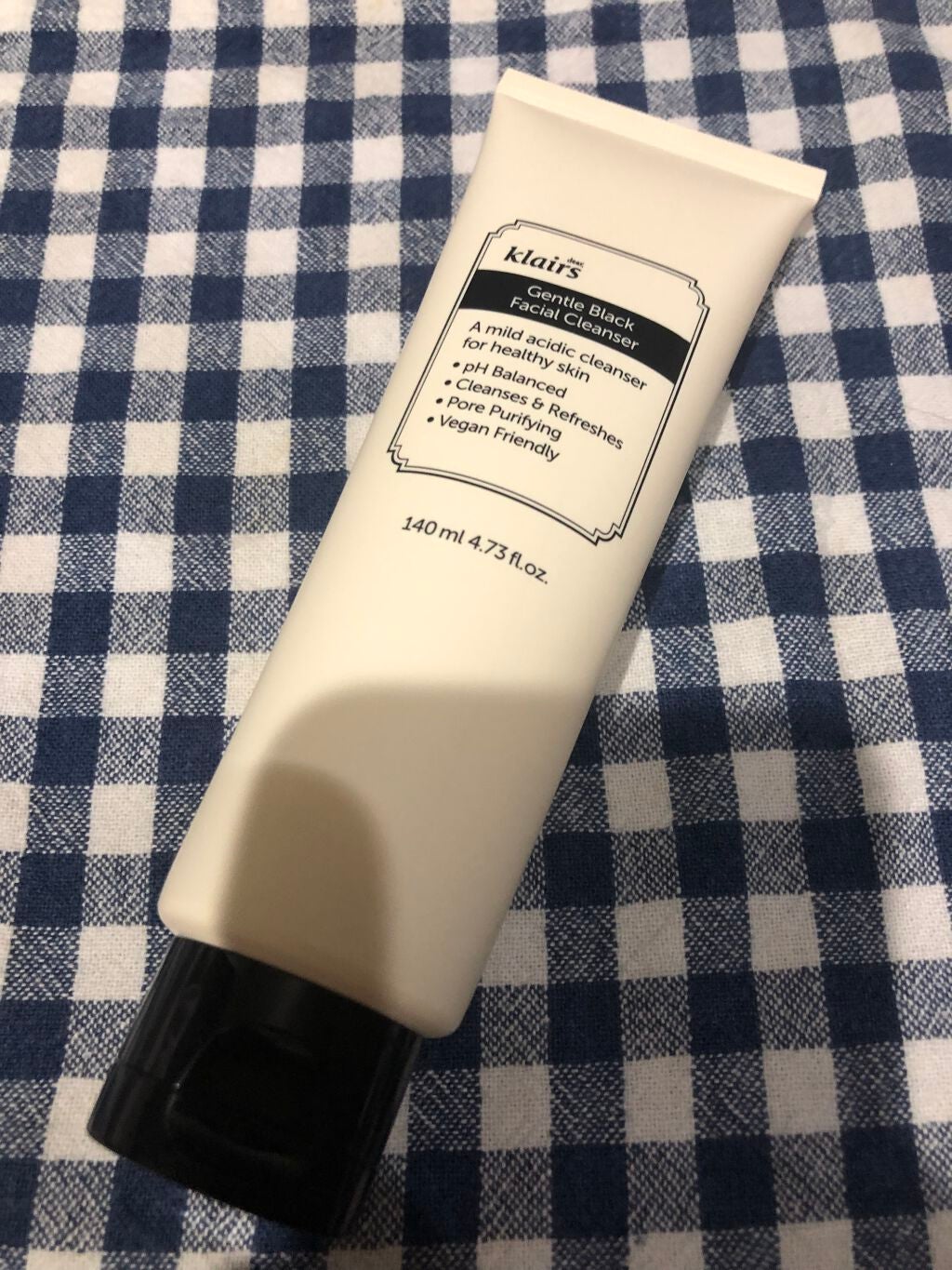 ジェントルブラックフェイシャルクレンザー(140ml)/Klairs/洗顔フォームを使ったクチコミ(2枚目)