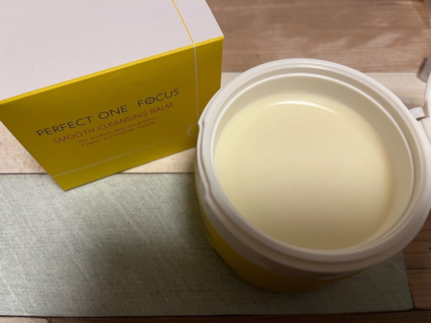 スムースクレンジングバーム/PERFECT ONE  FOCUS/クレンジングバームを使ったクチコミ（2枚目）