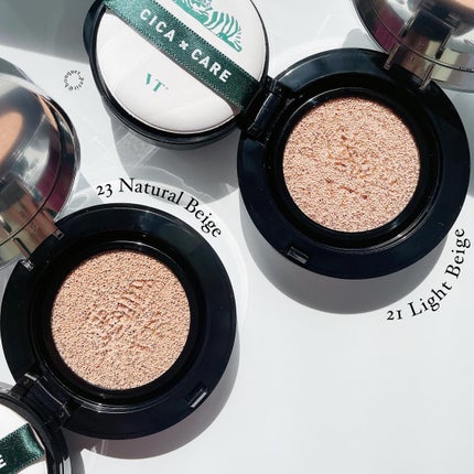 CICA エアリーフィットカバークッション/VT/クッションファンデーションを使ったクチコミ(2枚目)