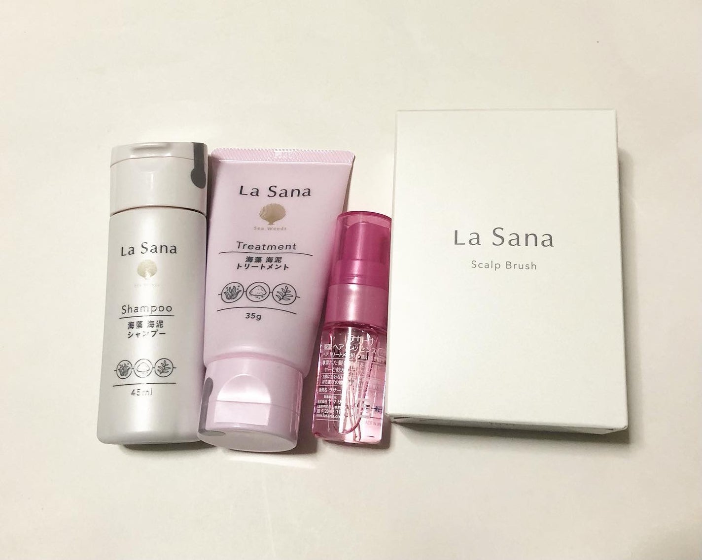 海藻 ヘア エッセンス しっとり/ラサーナ/ヘアオイルを使ったクチコミ(1枚目)