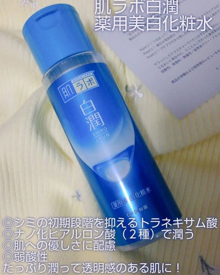 白潤 薬用美白化粧水/肌ラボ/化粧水を使ったクチコミ(1枚目)