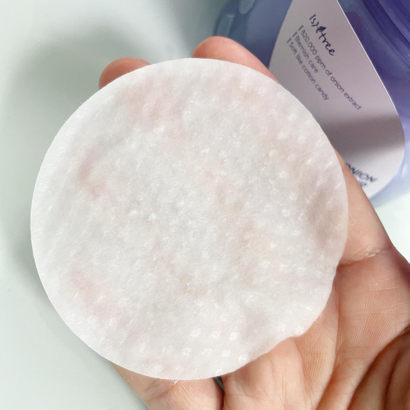 オニオンニューペア クリアパッド/Isntree/トナーパッドを使ったクチコミ(4枚目)