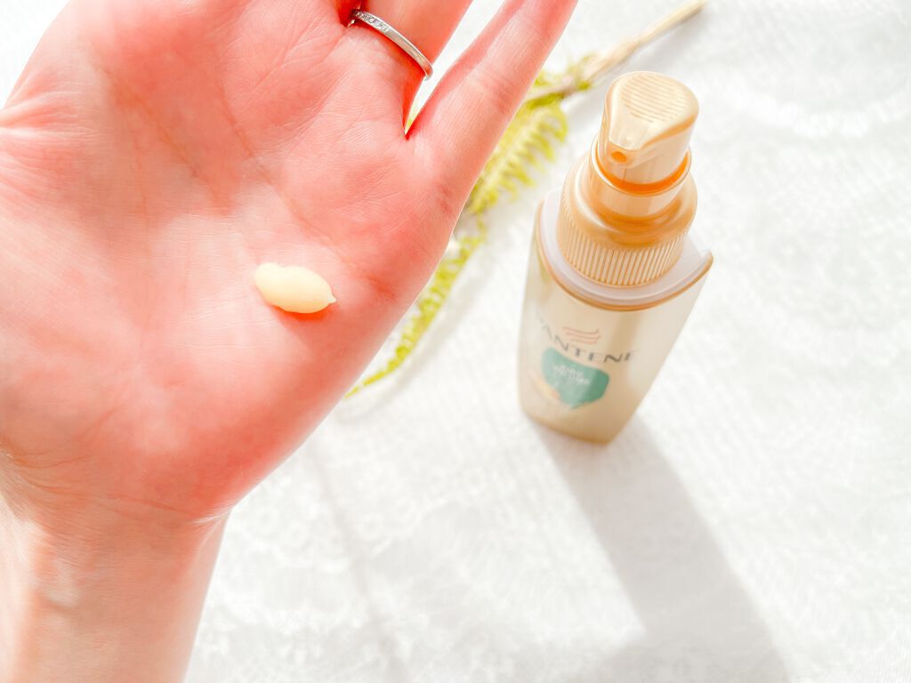 エアリーふんわりケア インテンシブ ヴィタミルク 洗い流さないトリートメント/パンテーン/ヘアミルクを使ったクチコミ（2枚目）