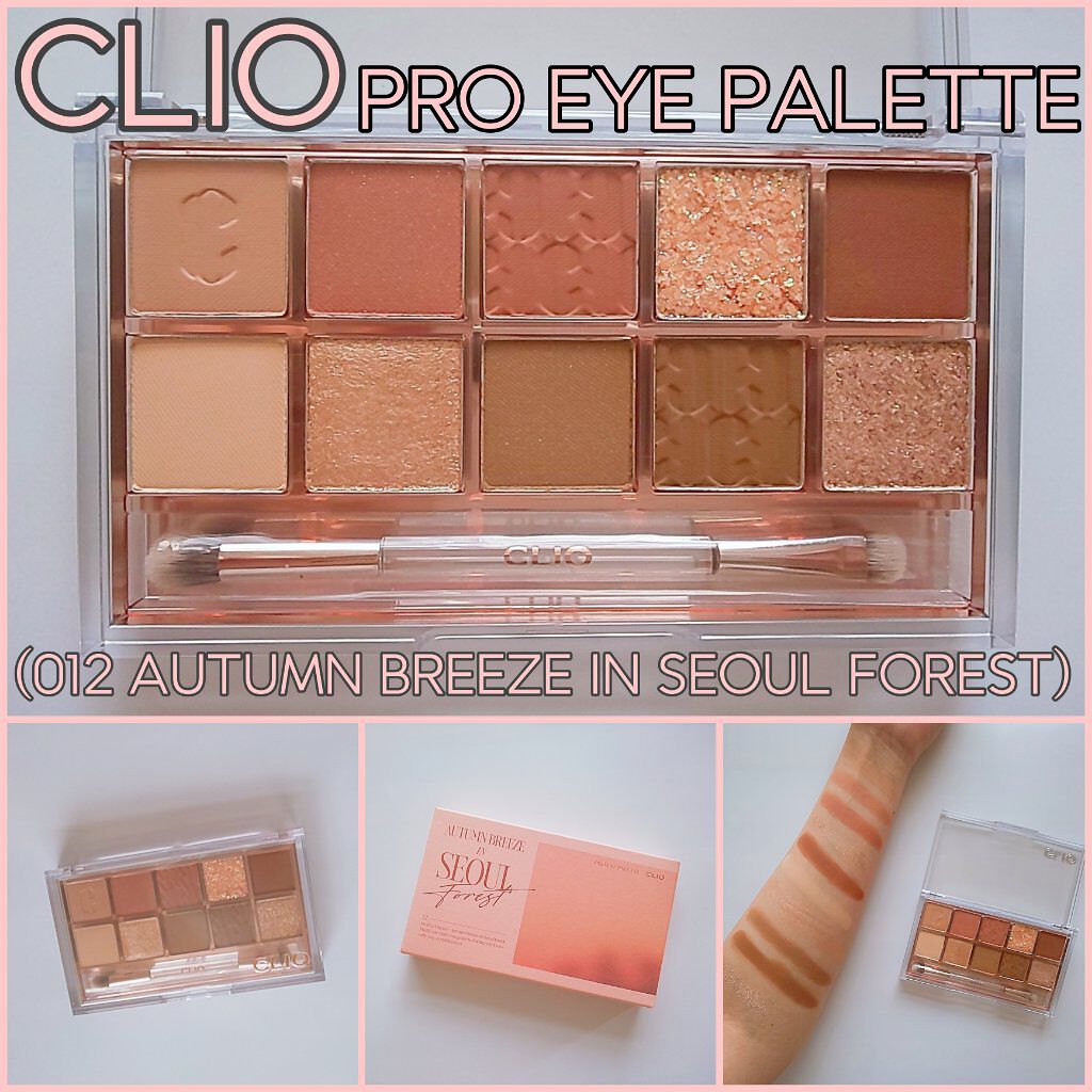 プロ アイ パレット/CLIO/アイシャドウパレットを使ったクチコミ（1枚目）