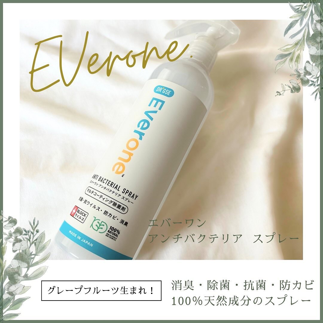エバーワン マルチ消臭・除菌・抗菌スプレー/DR.GSE/その他を使ったクチコミ（2枚目）