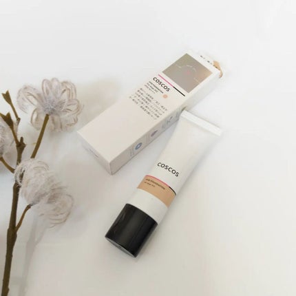 UHDファンデーション342(ピンクベージュ)/COSCOS/リキッドファンデーションを使ったクチコミ(1枚目)