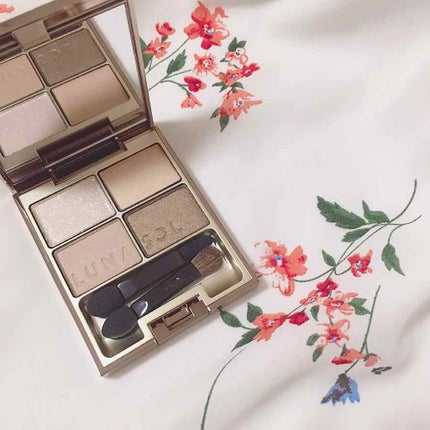 スキンモデリングアイズ/LUNASOL/アイシャドウパレットを使ったクチコミ(1枚目)