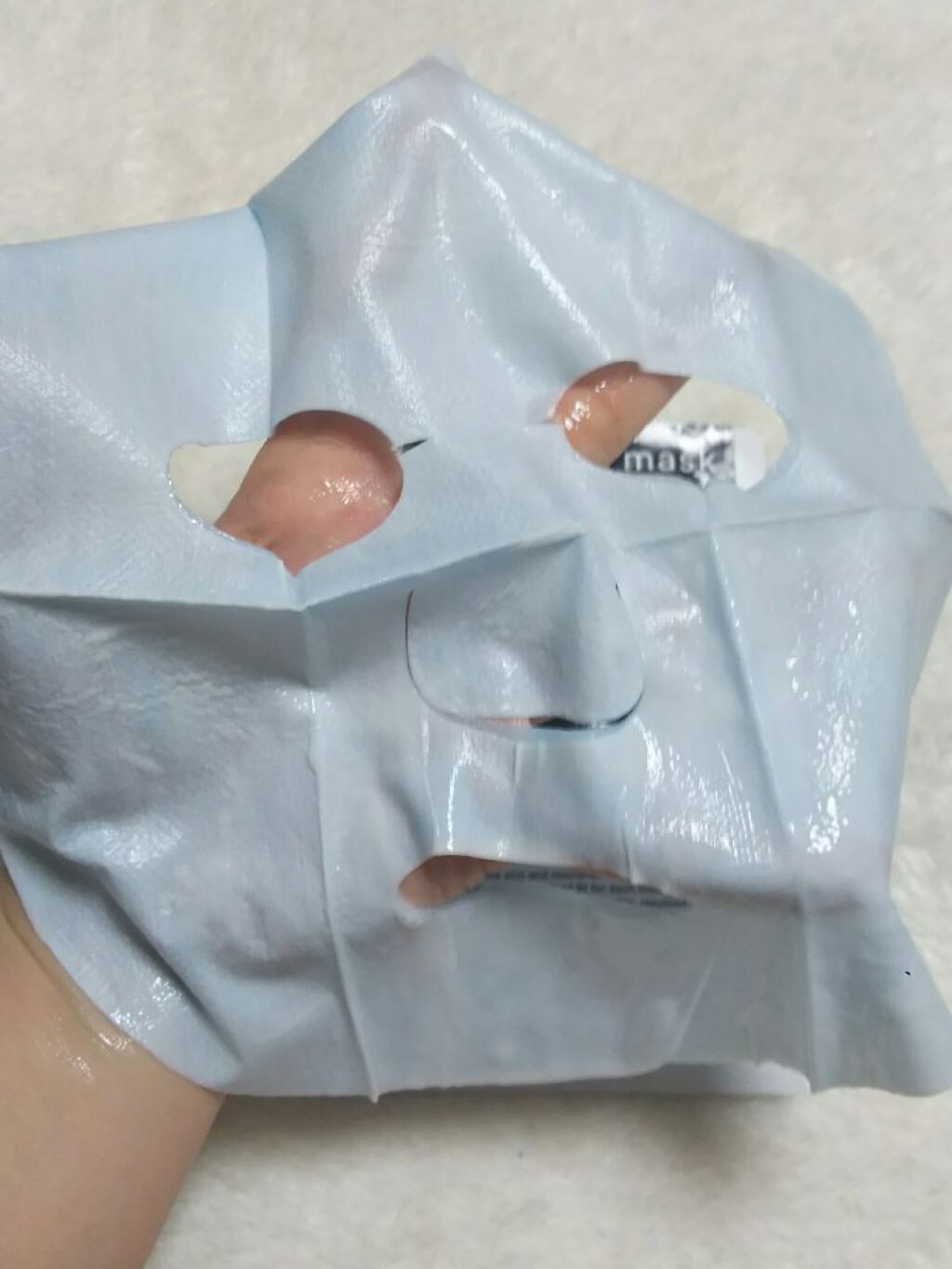 ガムシートマスク コラーゲン※10ミルク※11ステッカー/Abib /シートマスク・パックを使ったクチコミ(2枚目)