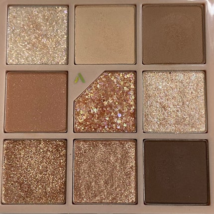 グリッターペディアアイパレット/unleashia/アイシャドウパレットを使ったクチコミ(6枚目)